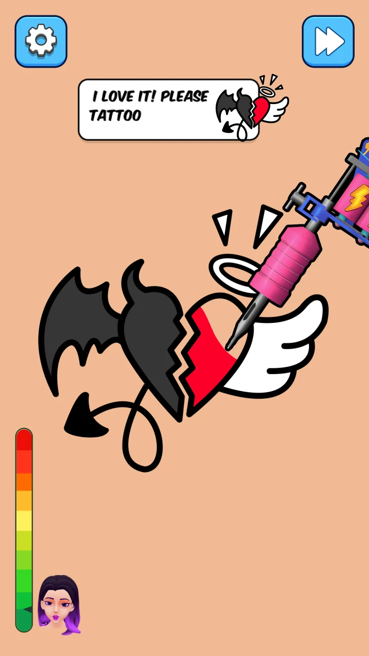 The Ink Tattoo Drawing Studio screenshot